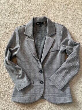 Repeat blazer in Prince of Wales check size XXS